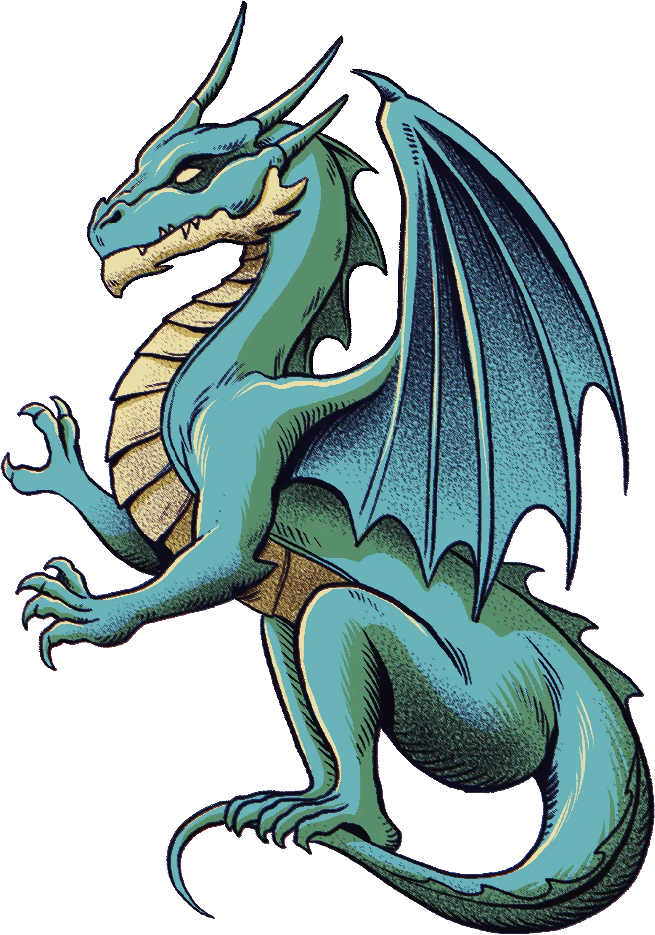dragon-blue
